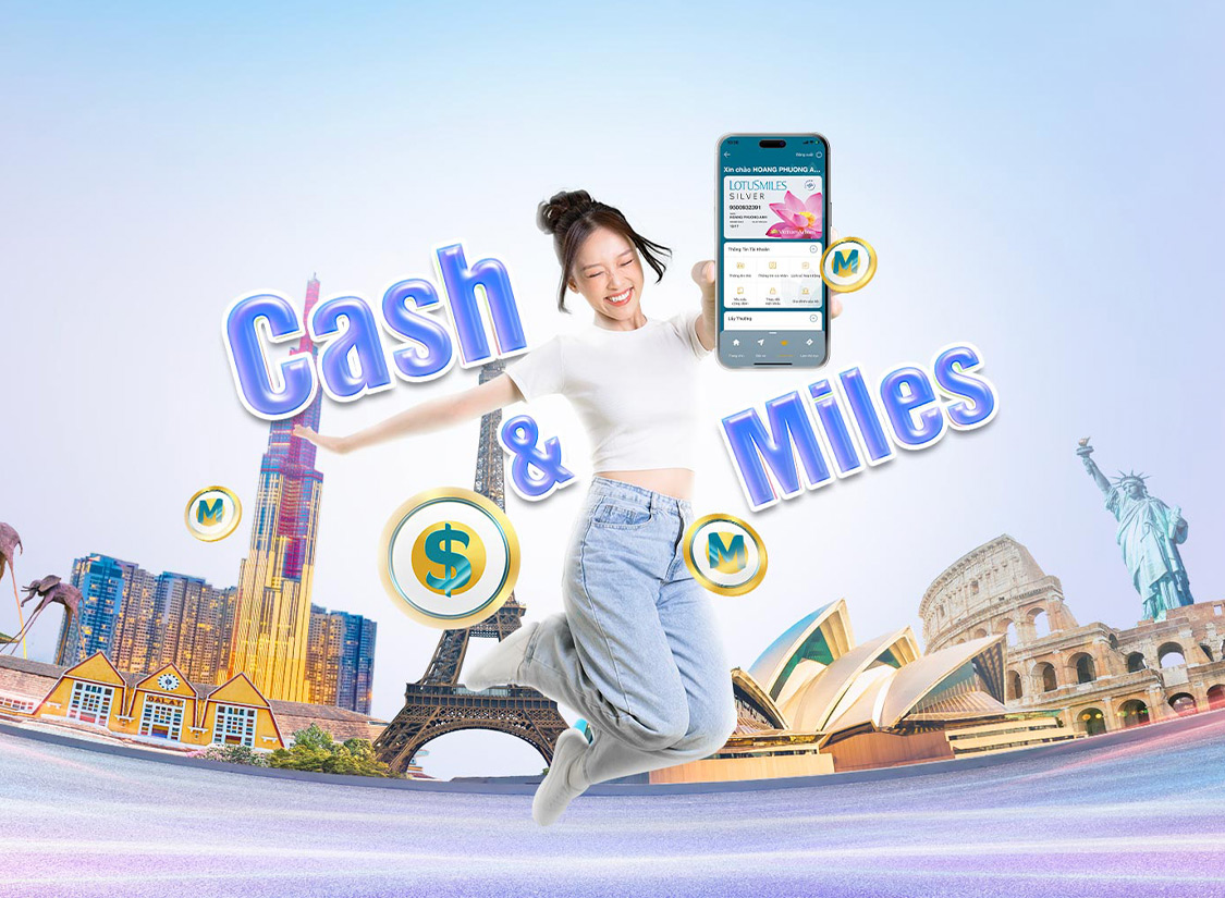 使用金錢和里程預訂機票