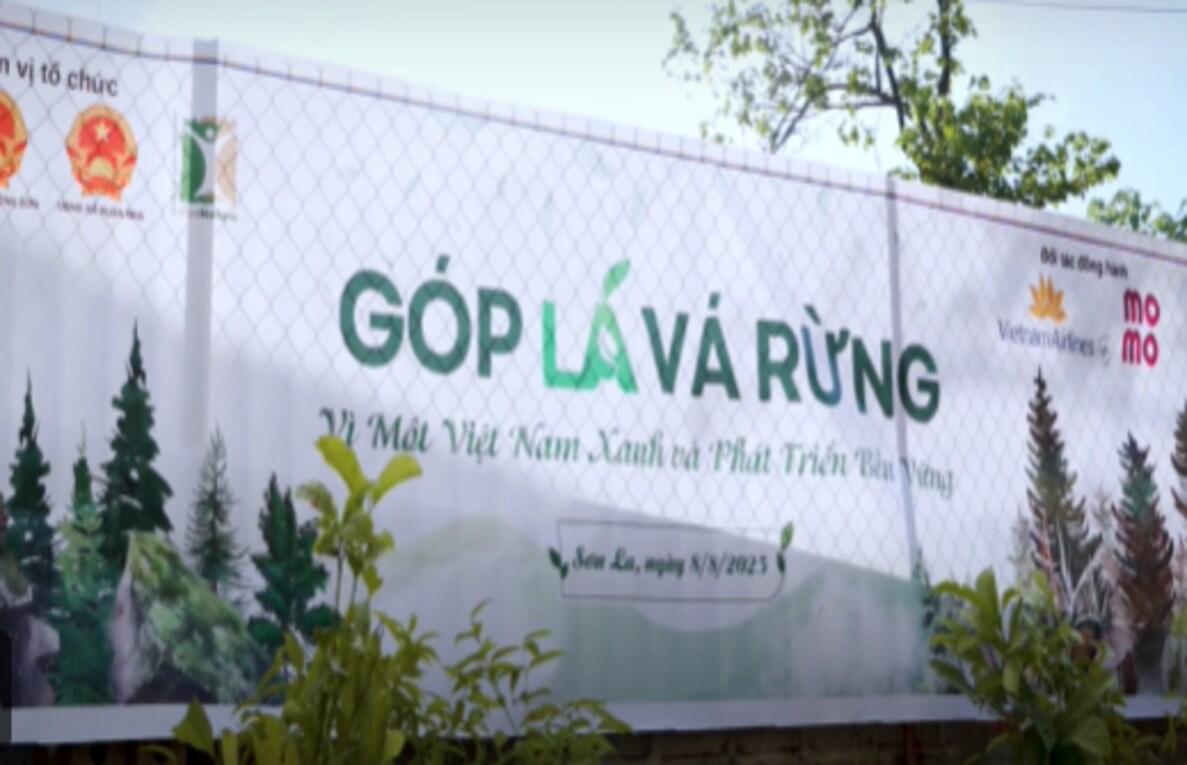 Hành trình góp lá – Chung tay giữ rừng