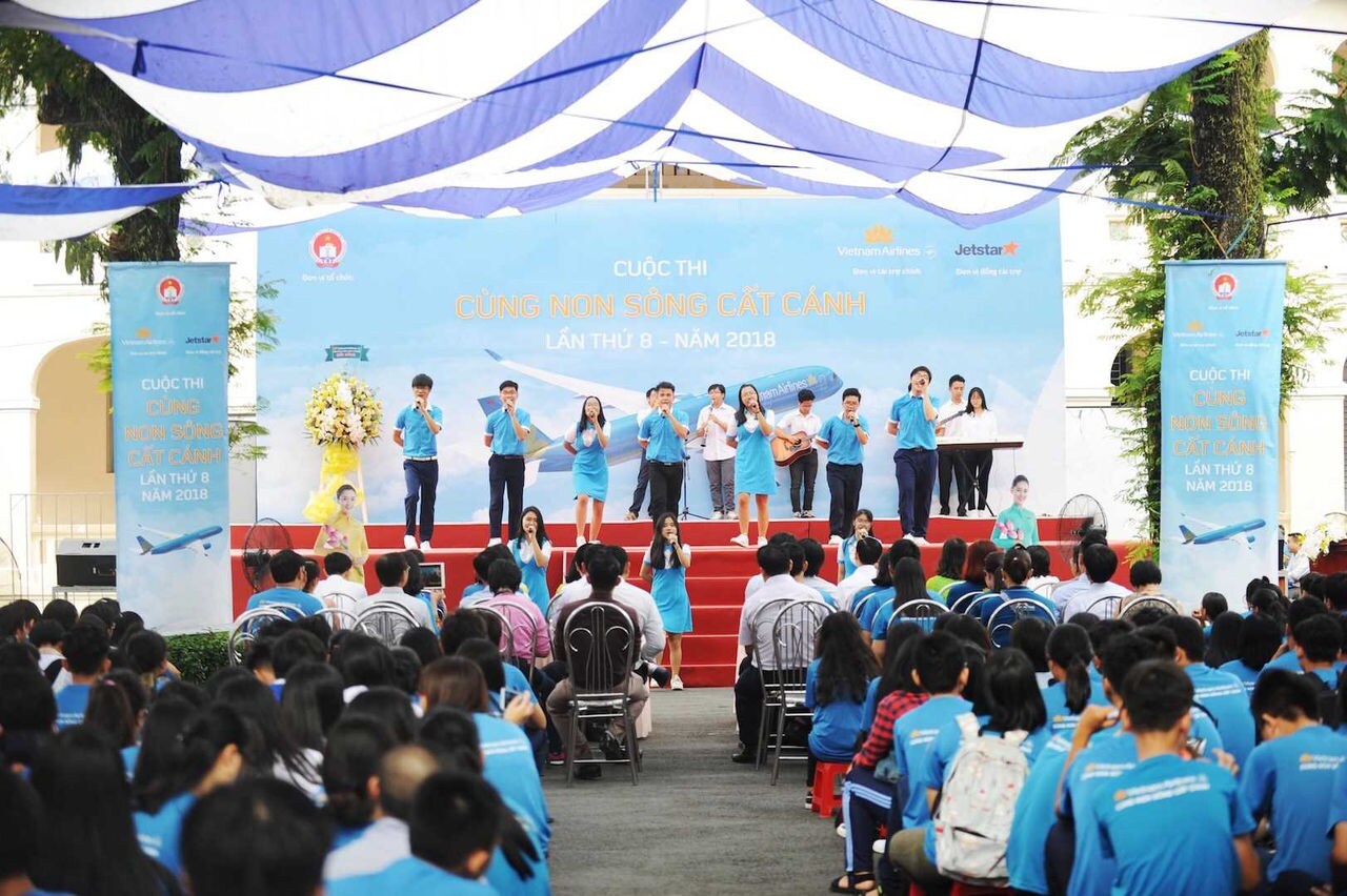 Vietnam Airlines, Jetstar Pacifics và Học viện hàng không đồng hành cùng cuộc thi “Cùng Non Sông Cất Cánh” lần thứ 8