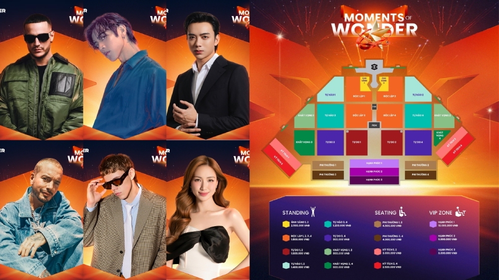 Giá các hạng vé được đánh giá là phù hợp so với dàn line-up