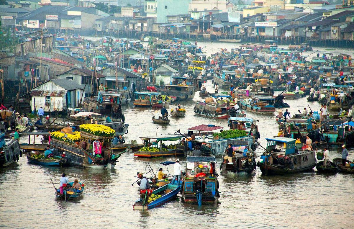 Chợ Nổi Cà Mau 