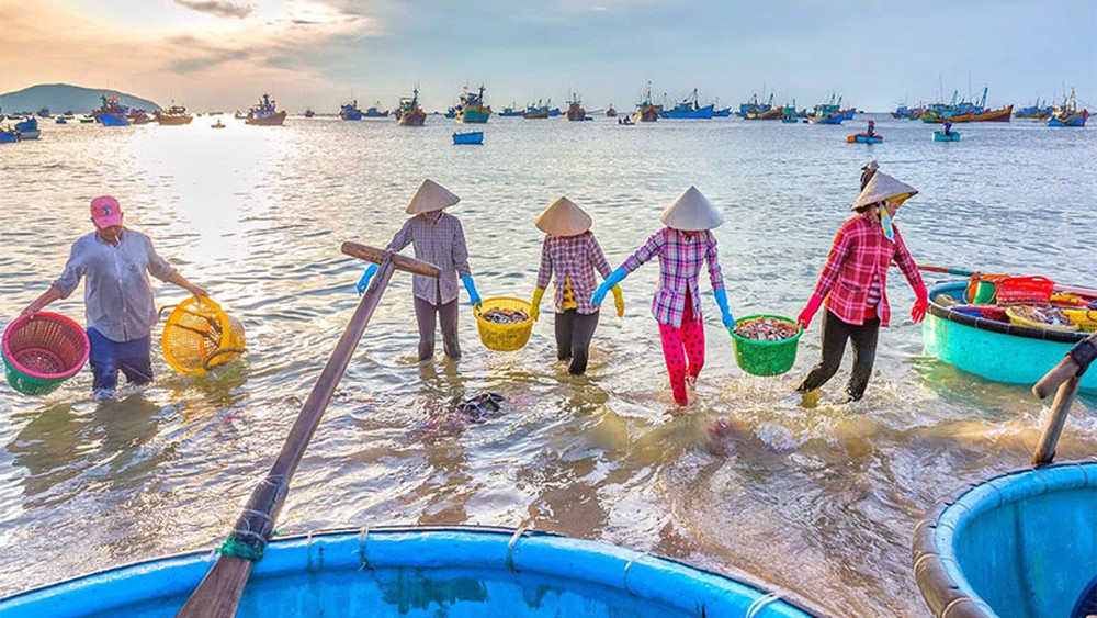 chợ quê Nhơn Lý 4 giờ sáng