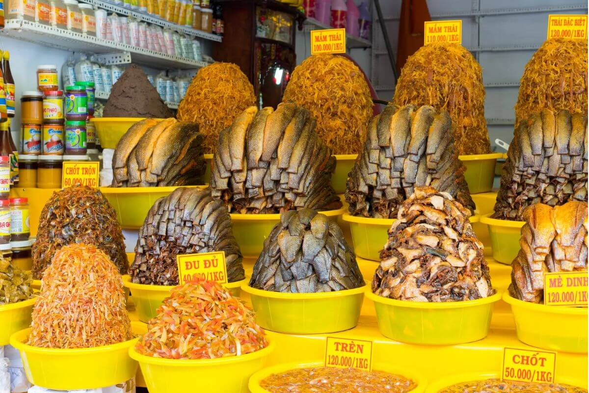 An Giang nổi tiếng với các loại mắm 