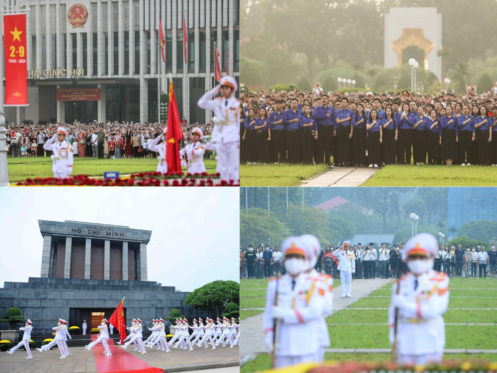 Lễ thượng cờ luôn để lại những cảm xúc thiêng liêng trong lòng người tham dự