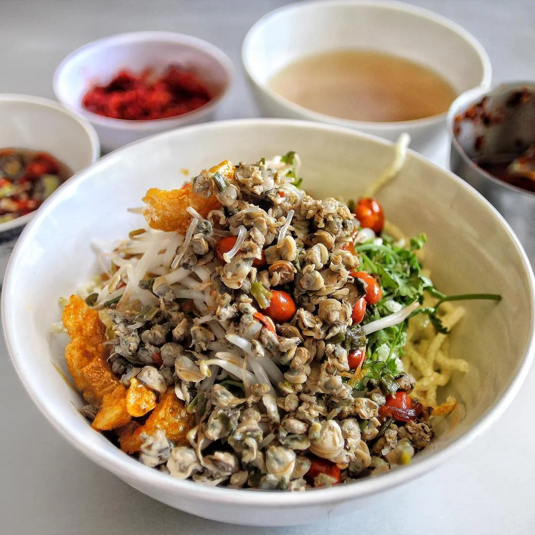 Món bún hến Mai Xá thơm ngon, thanh mát