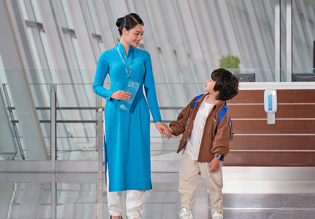 Dịch vụ trẻ em đi một mình | Vietnam Airlines