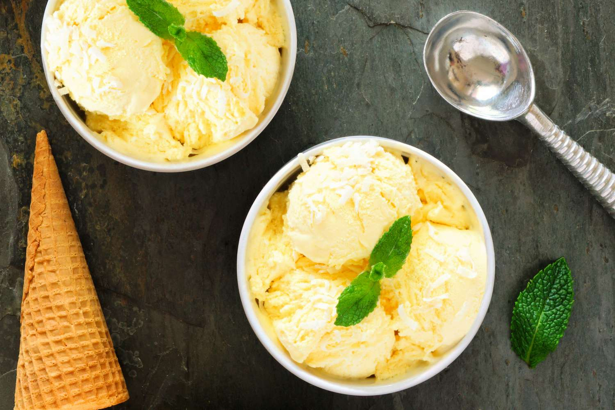 Durian ice cream is a bold blend of sweet, buttery flavor and silky-smooth texture 