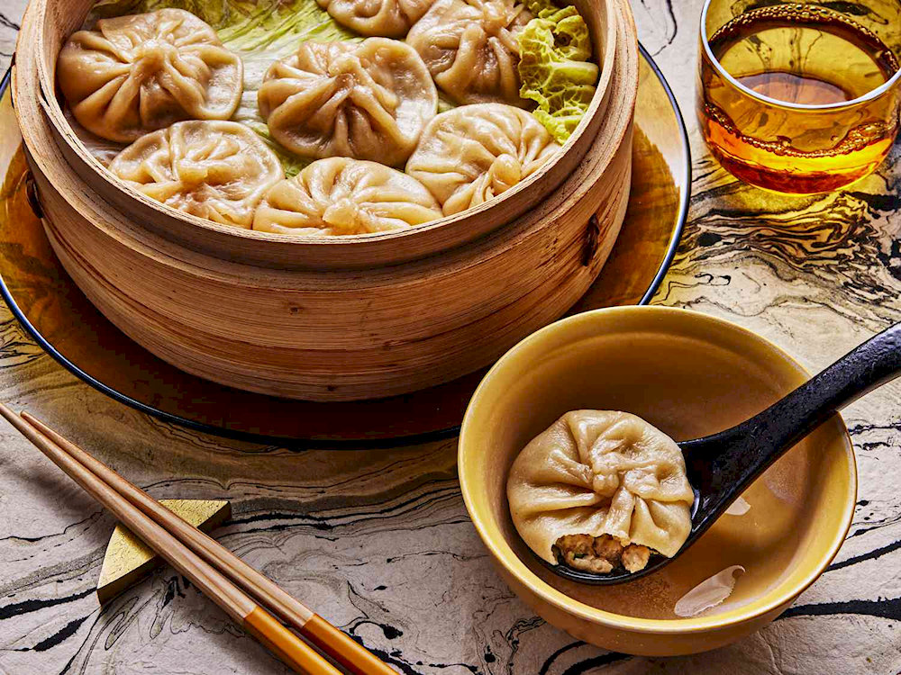 Xiaolongbao with a soft and moist texture, filled with meat is a dish not to be missed when coming to Shanghai