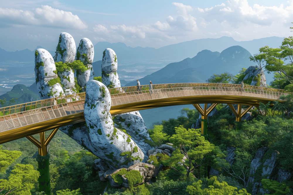 Khám phá A-Z biểu tượng tại đỉnh Bà Nà Hills - Cầu Vàng Đà Nẵng