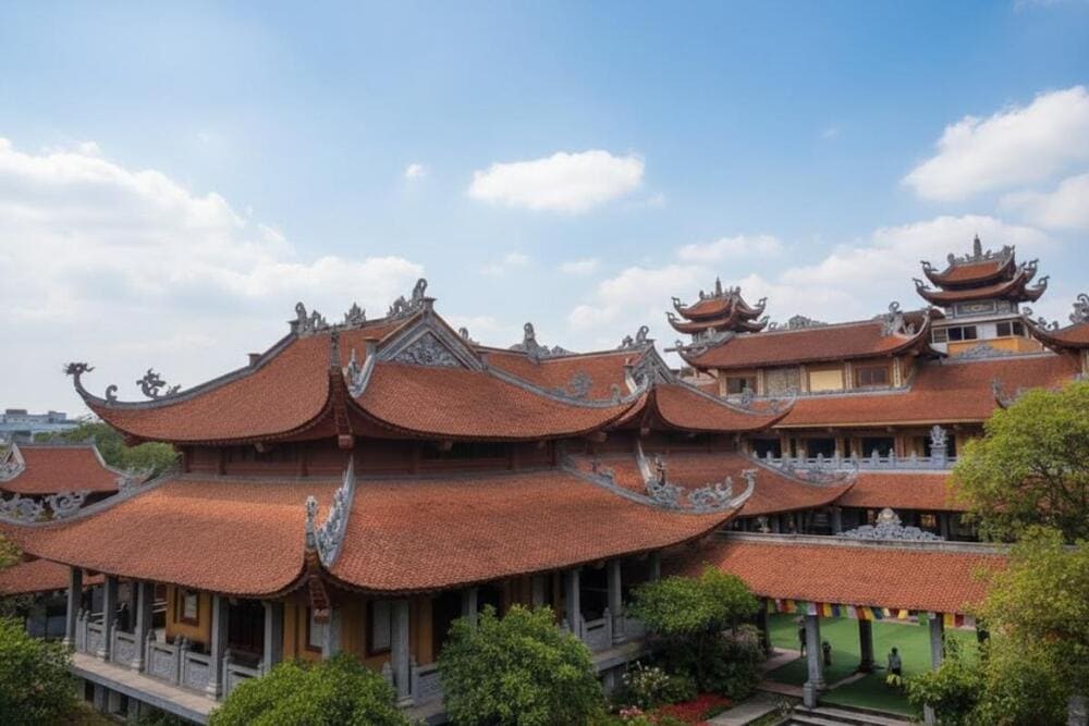 Chùa Pháp Vân Hà Nội: Dấu lặng an yên giữa lòng Thủ đô