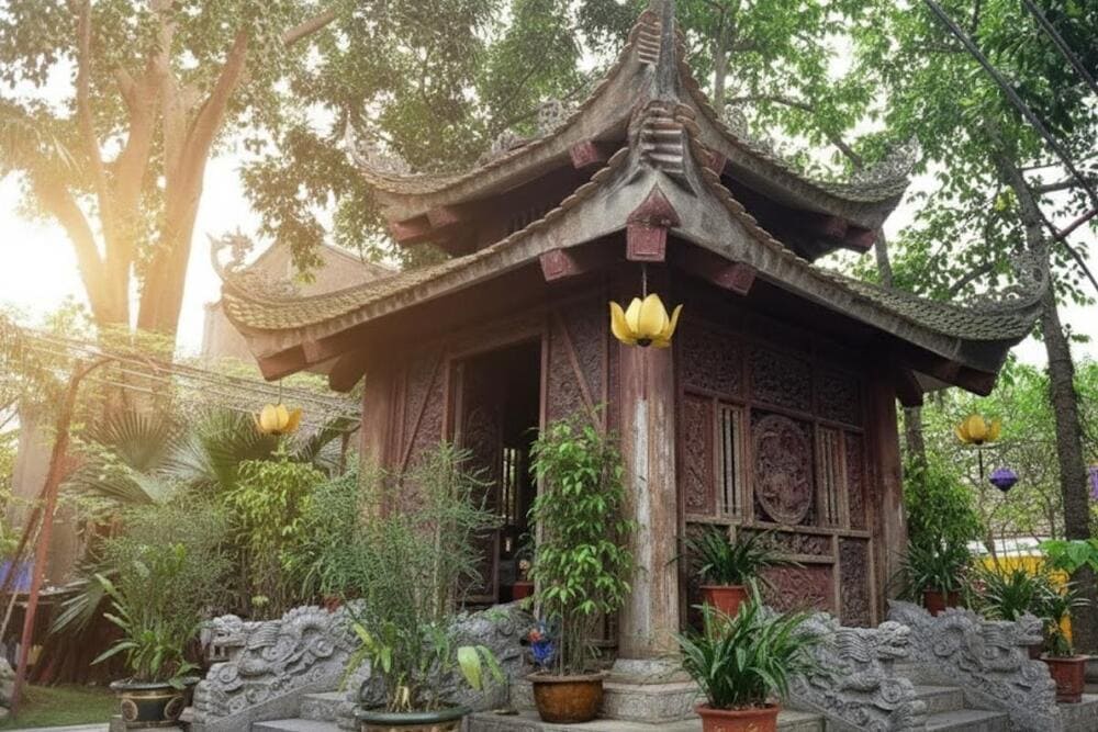 Chùa Vạn Niên: Cổ tự linh thiêng hơn 1000 năm tuổi giữa Hà thành
