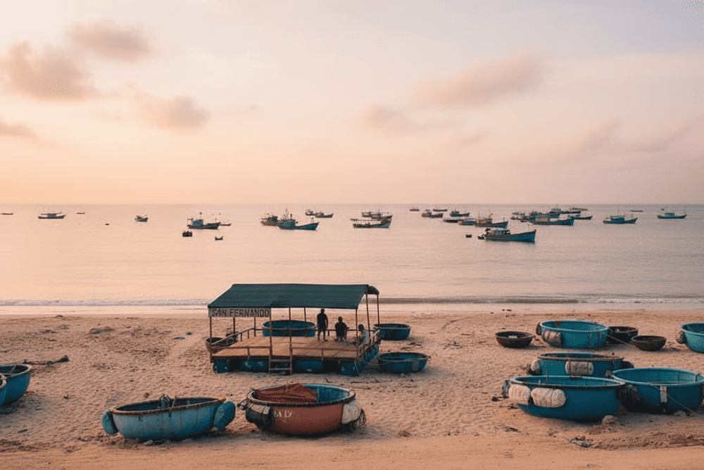 Check-in làng chài Nhơn Lý - Bức tranh biển cả mộc mạc giữa lòng Quy Nhơn