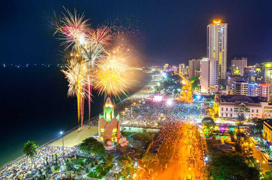 The Agarwood Tower is one of the most famous destinations in Nha Trang City