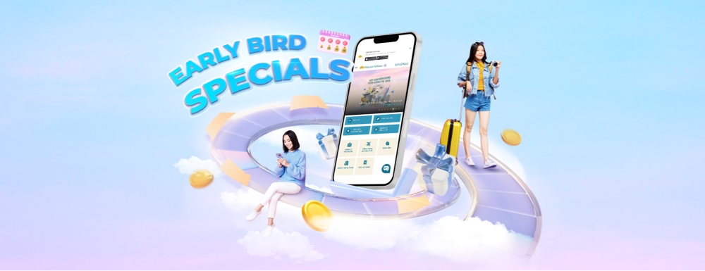 great deals with the “Early Bird” program