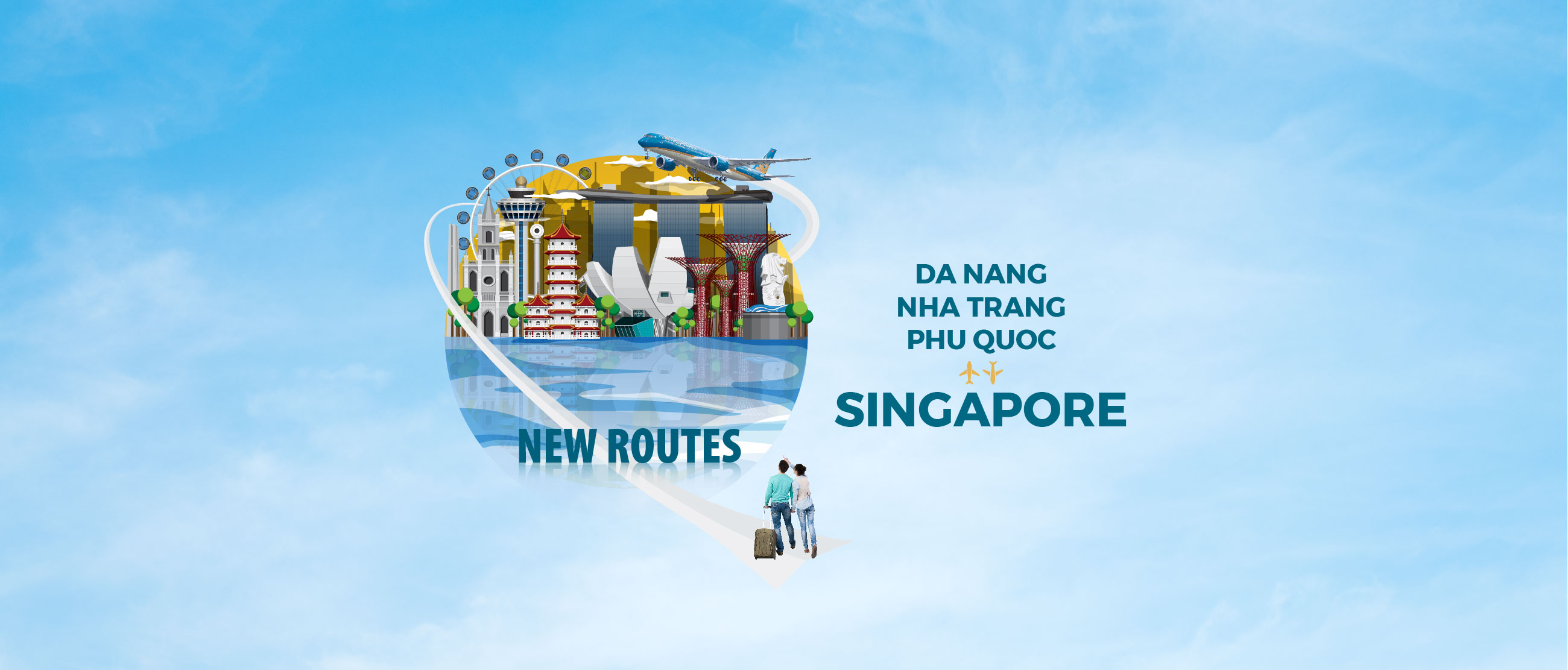 FLASH SALE UP TO 15% FOR NEW ROUTES BETWEEN VIETNAM AND SINGAPORE