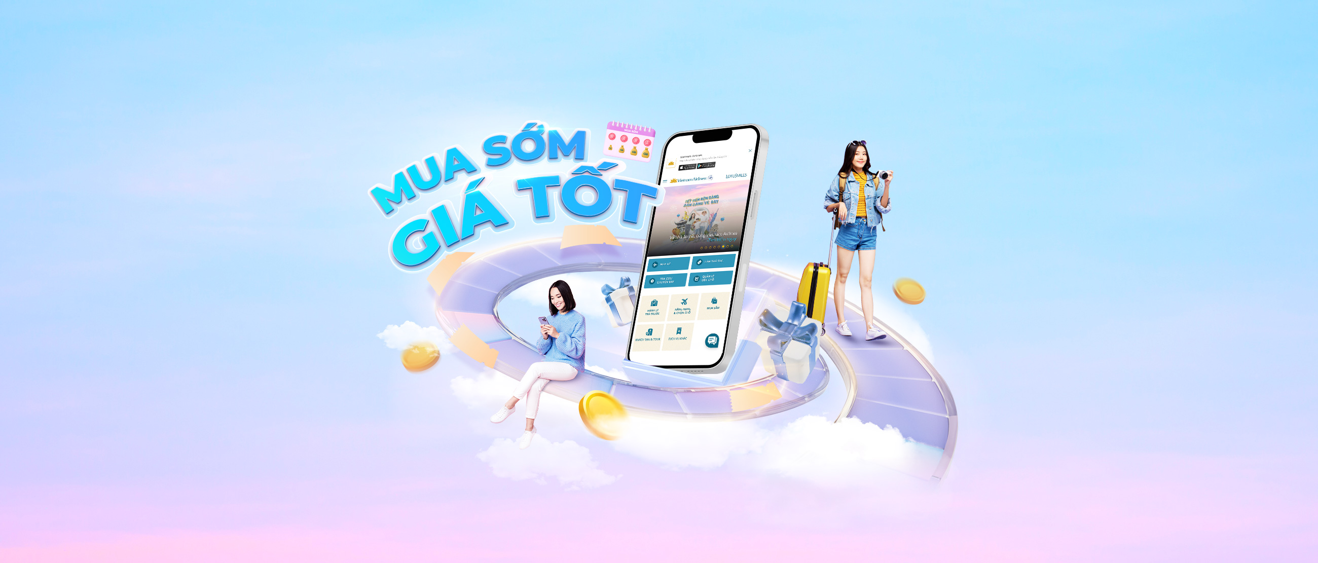 Quý khách đừng quên tham gia chương trình Mua sớm giá tốt khi đã có kế hoạch di chuyển sớm 
