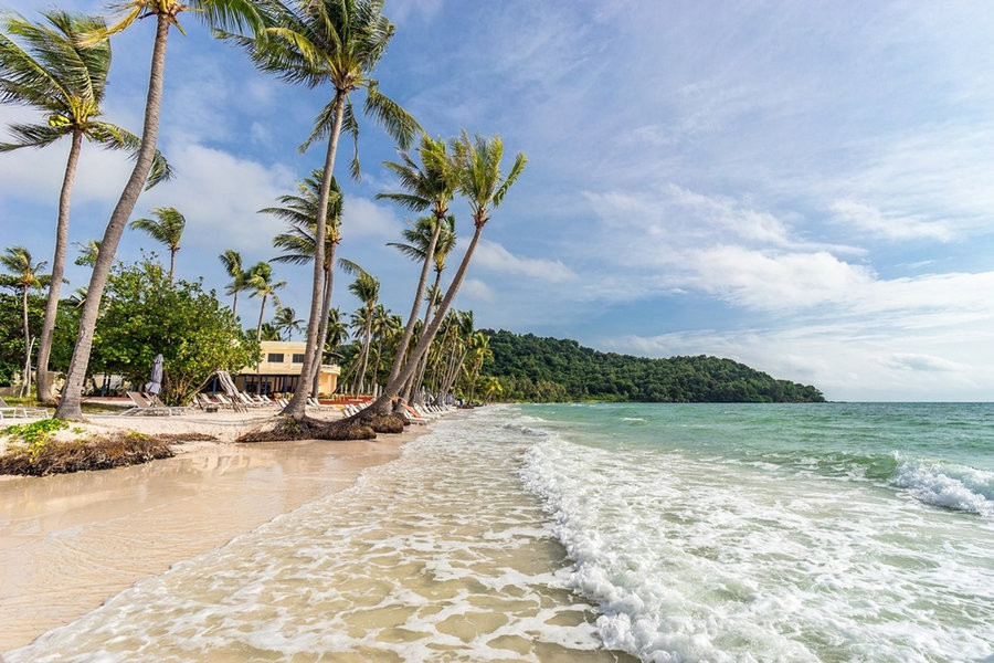 Sao Beach in Phu Quoc Island 