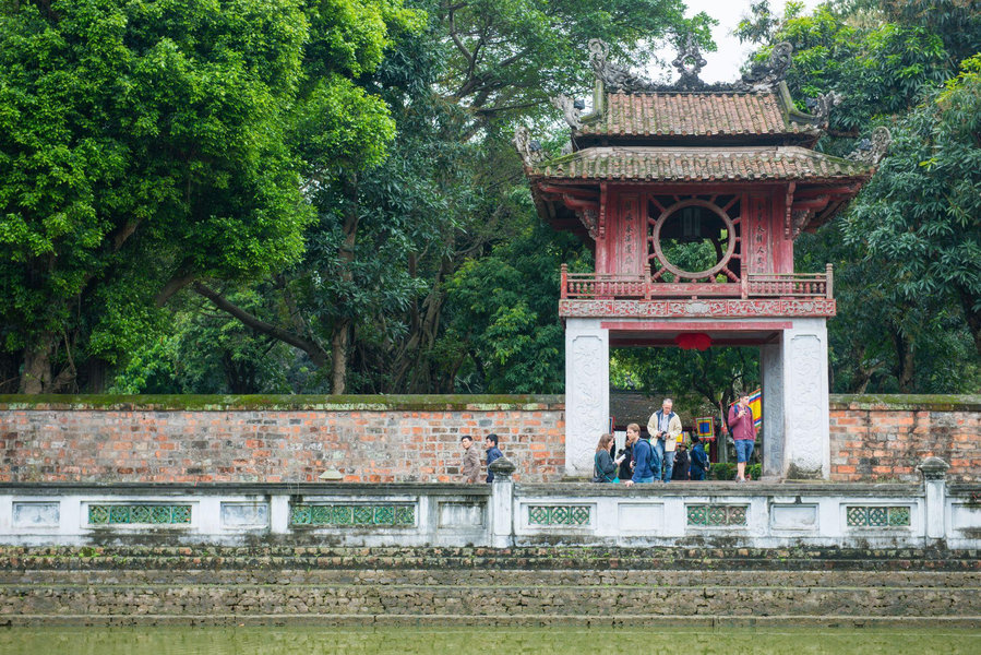 The Temple of Literature is a symbol of Vietnam’s reverence for education