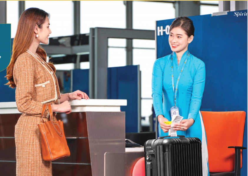 Consider the most convenient check-in options for your flight