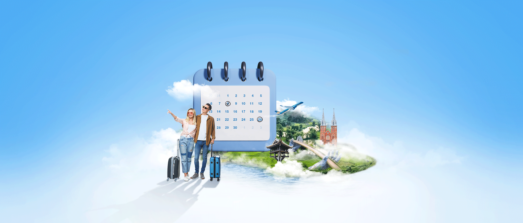 Quý khách nên cân nhắc thời điểm mua vé máy bay thích hợp để mua được tấm vé như mong muốn, tránh trường hợp hết vé