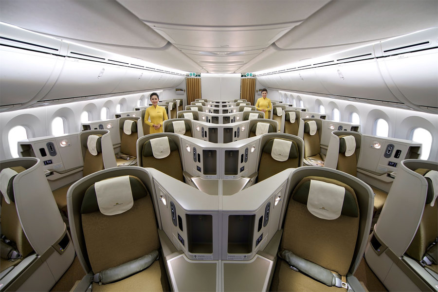Vietnam Airlines business class can be a soothing experience for your journey
