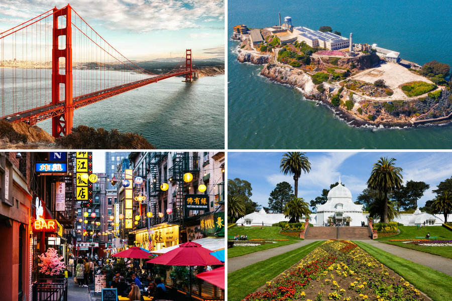 Visitors should explore the top 5 destinations not to be missed when visiting San Francisco