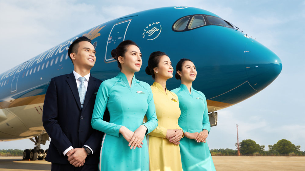 Flights from Melbourne to Da Nang with Vietnam Airlines involve stopover in Hanoi or Ho Chi Minh City (Source: Vietnam Airlines)