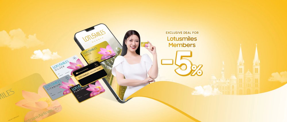 Join Lotusmiles to enjoy exclusive discounts