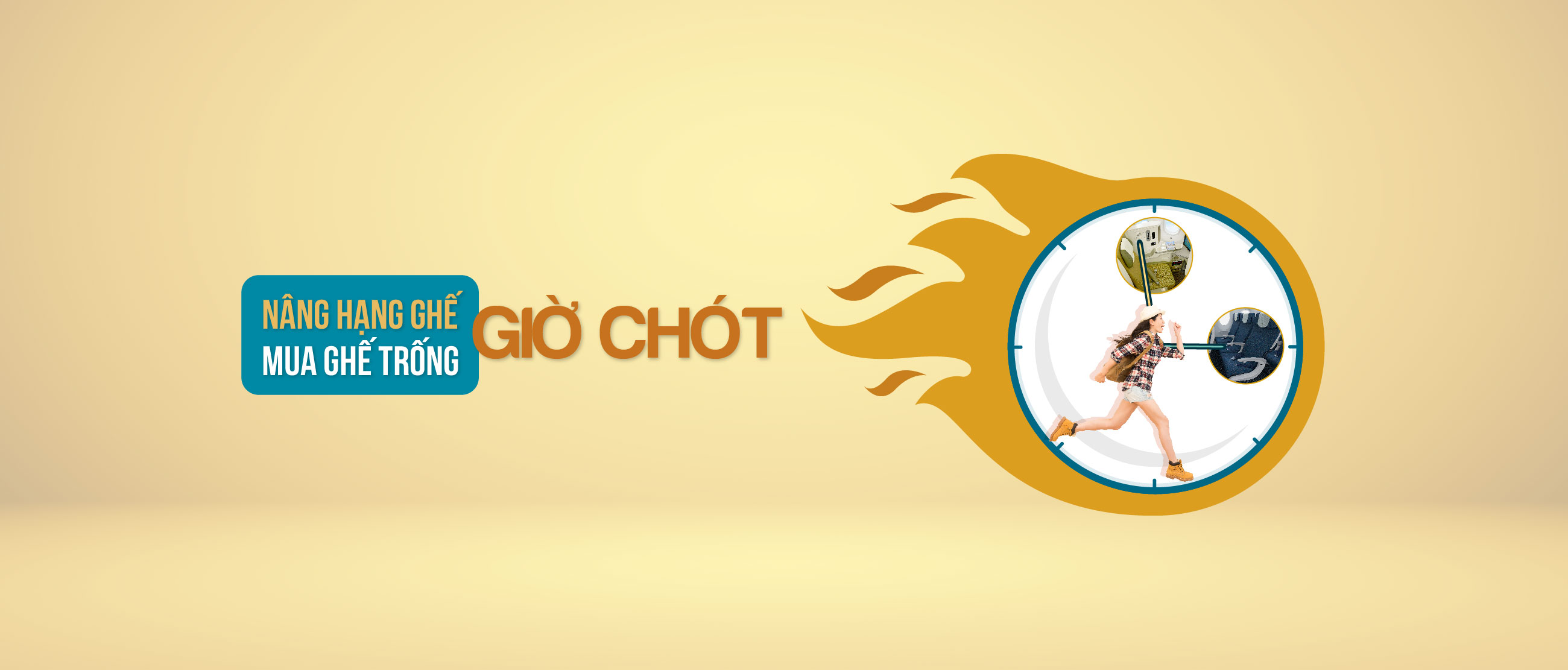 vietnamairlines - Nâng hạng ghế, nua ghế trống giờ chót tại sân bay