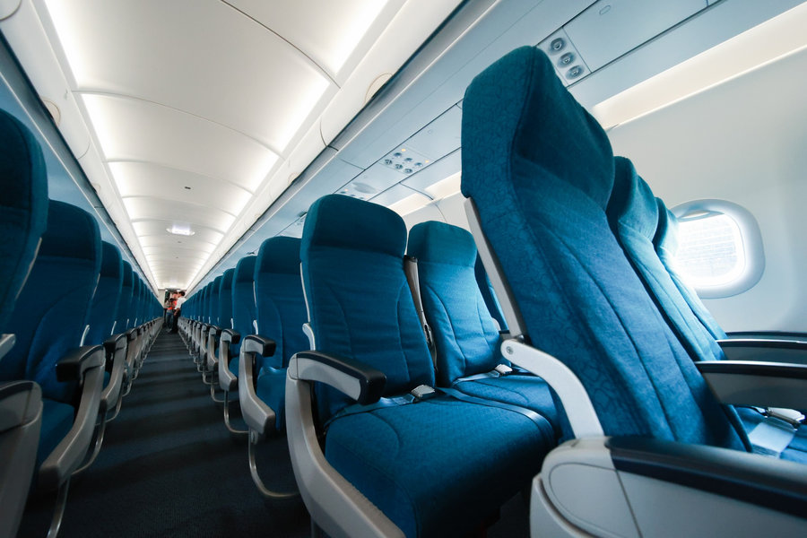 For a more comfortable and private flight, advanced seat selection service allows passengers to choose their preferred seat row