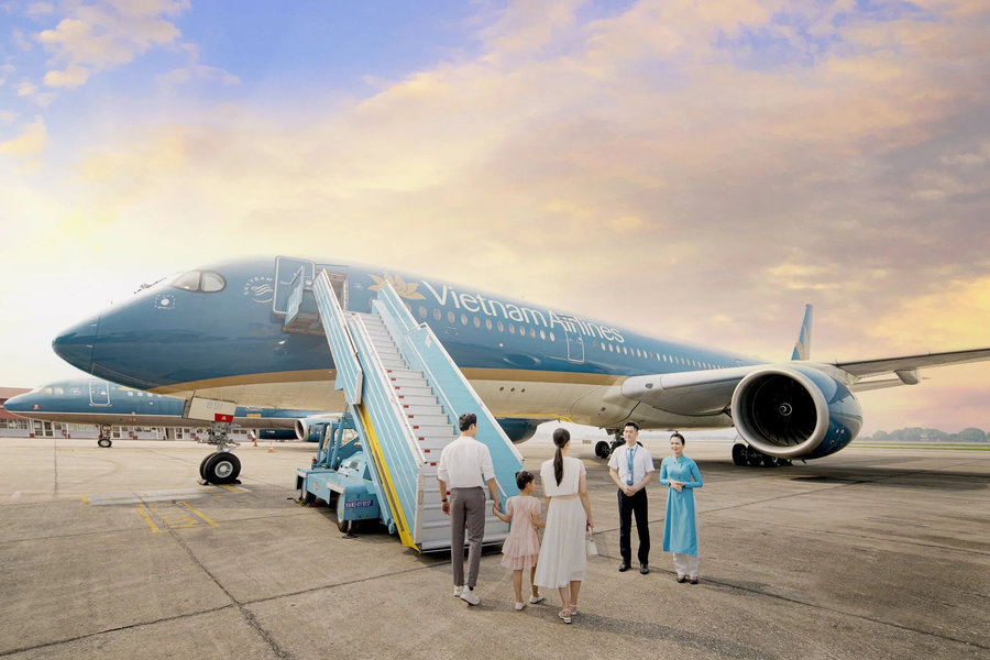 Sign up for Vietnam Airlines' Lotusmiles program to earn miles and unlock a variety of exclusive travel perks and rewards