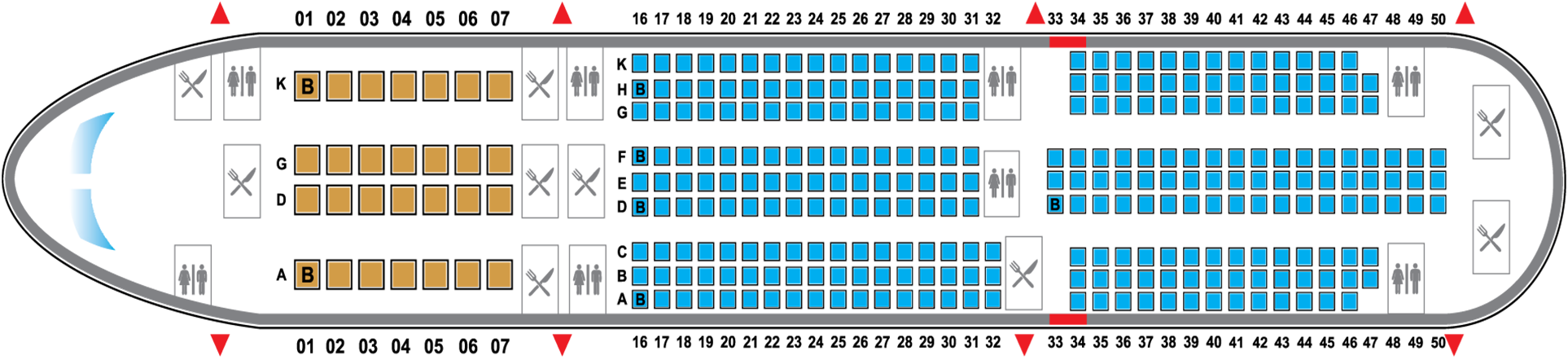 Norwegian Airlines Dreamliner Seating Chart