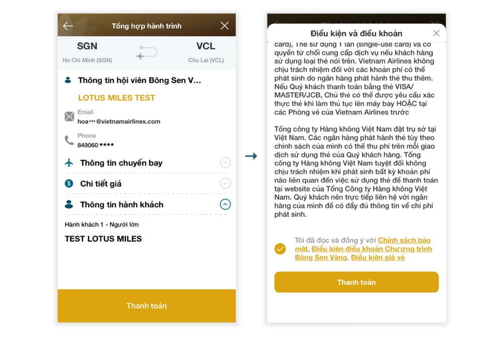 Hướng dẫn lấy thưởng trên app VNA 3.