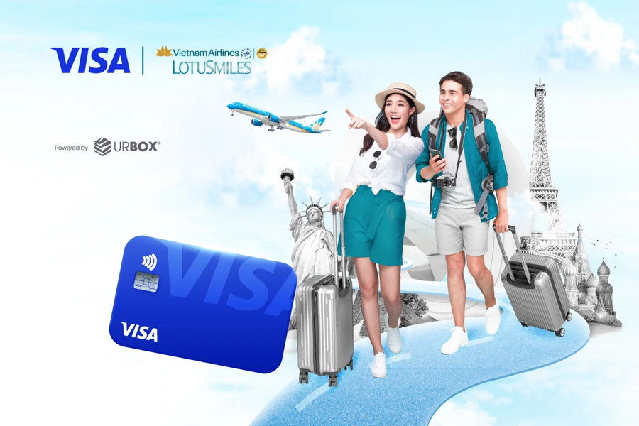 Earn more bonus miles with your Visa card.