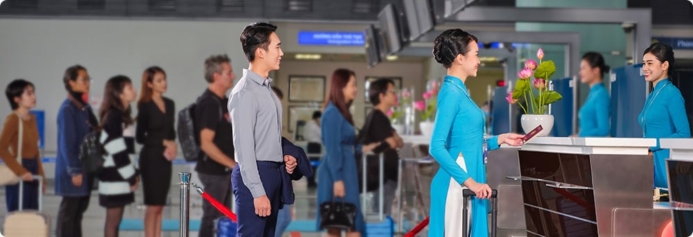 Quá trình xuất nhập cảnh chuyến bay Thành phố Hồ Chí Minh đến Seoul 