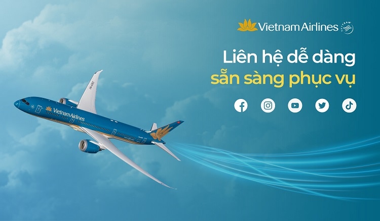 Vietnam Airlines luôn sẵn sàng phục vụ mọi hành khách