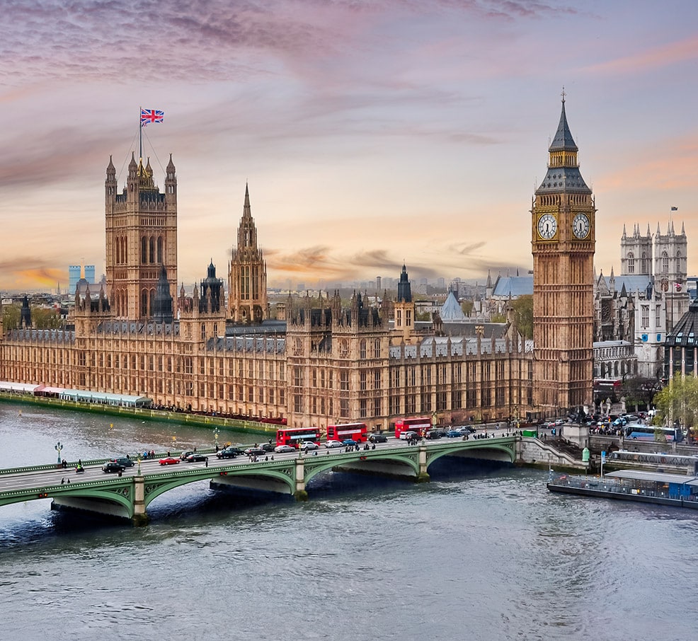 Thành phố London sở hữu nhiều địa danh đậm nét cổ điển và đầy sang trọng