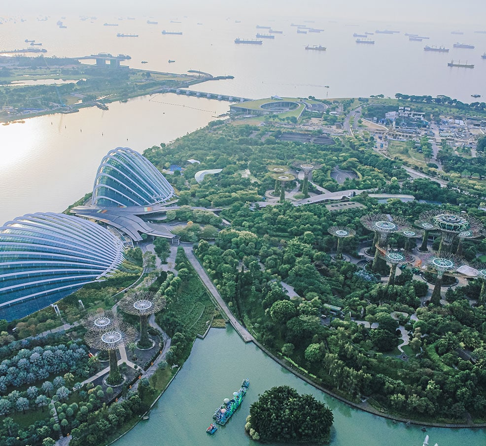 Marina Bay Sands mang vẻ đẹp hiện đại, tráng lệ