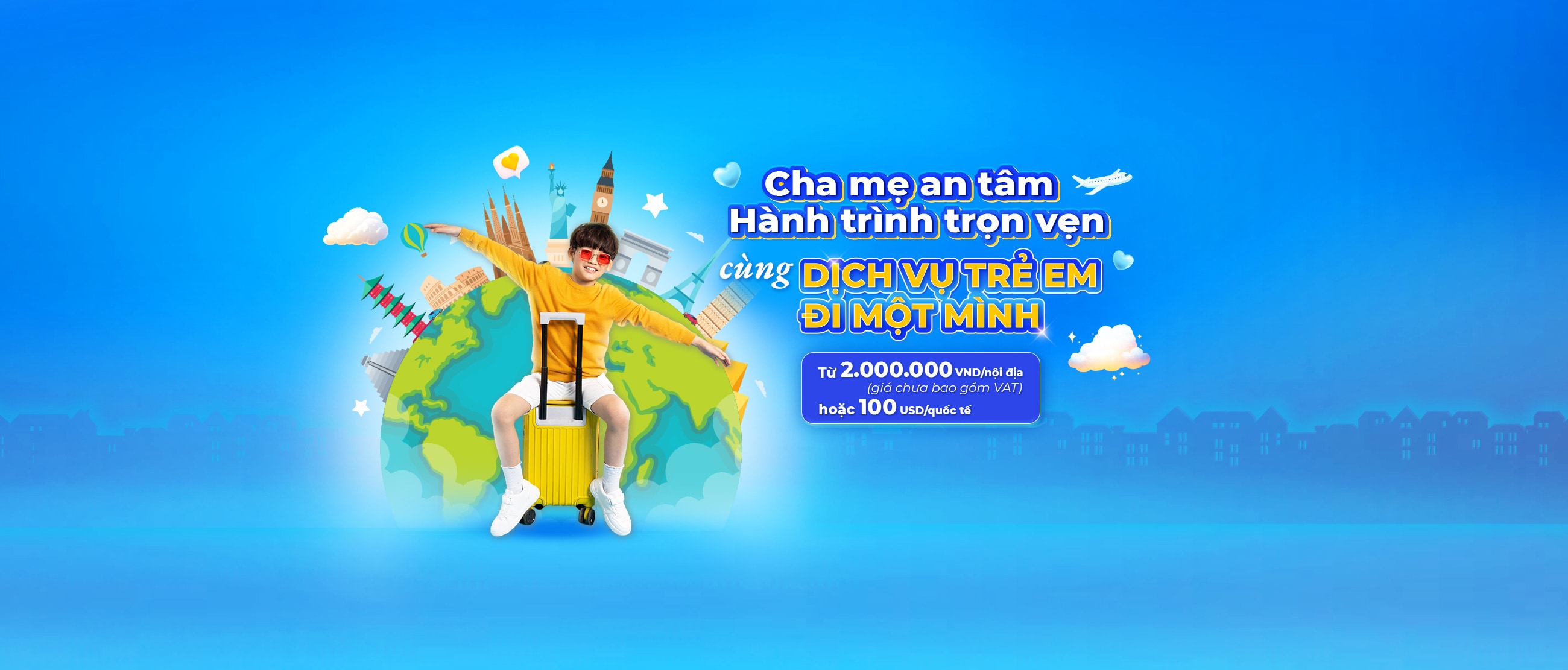 Dịch vụ trẻ em đi một mình