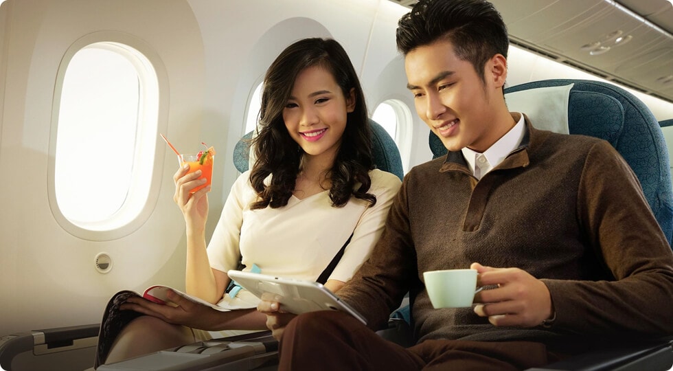 Flying from the United Kingdom to Vietnam via two-stop flights opens up exciting opportunities to discover diverse destinations. (Source: Vietnam Airlines)