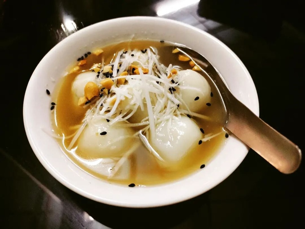 Sủi dìn đặc biệt lý tưởng cho buổi ăn vặt khi tiết trời se lạnh