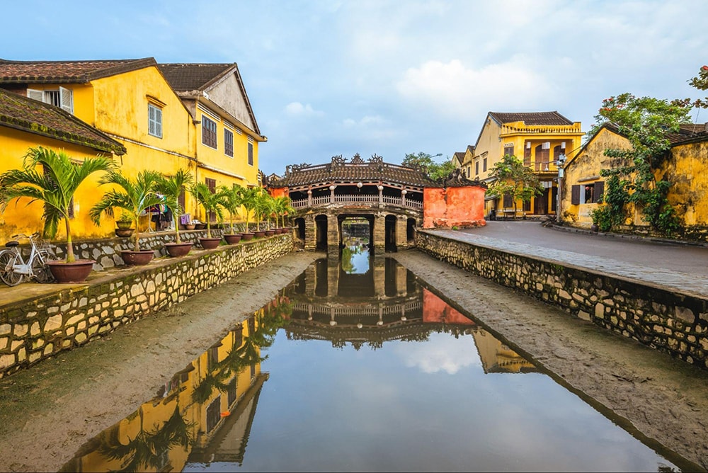 japanese covered bridge