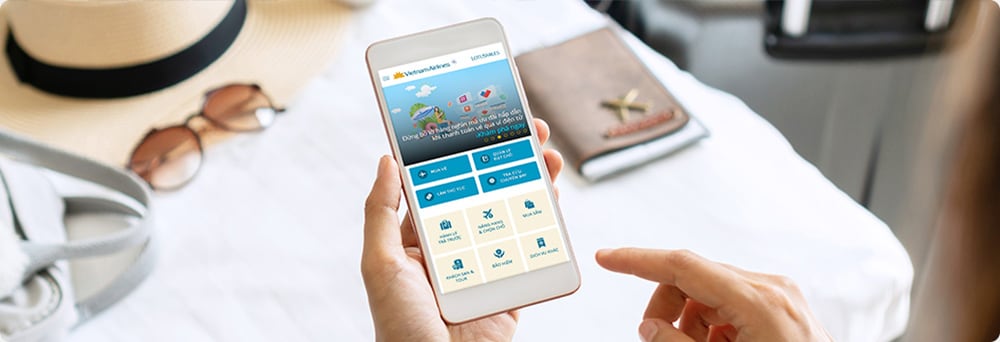 Mua vé máy bay online giúp Quý khách có thêm cơ hội nhận nhiều ưu đãi từ Vietnam Airlines và các đối tác khác